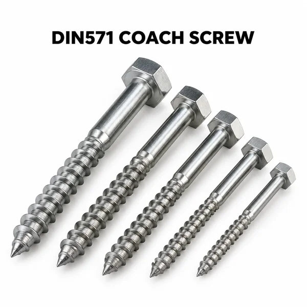DIN 571 Coach / Hex Lag Screw